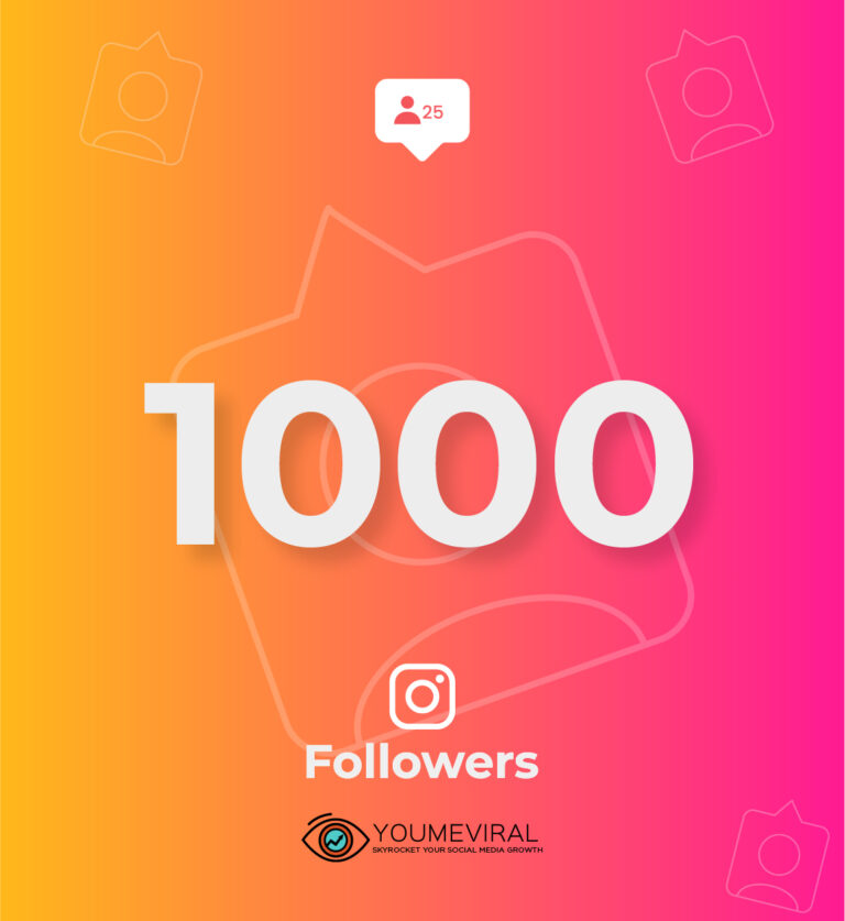 Buy 1000 Instagram Followers Cheap for Just 14 YouMeViral